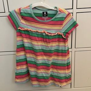 Size 5 gap striped tee
